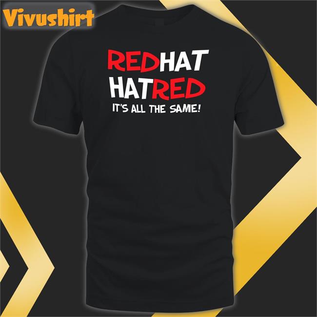 Rb Rbisrb Matt Woodbridge Red Hat Hat Red It's All The Same Shirt