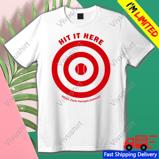 Zack Hample Wearing Hit It Here Make Zack Hample Jealous Long Sleeve T Shirt