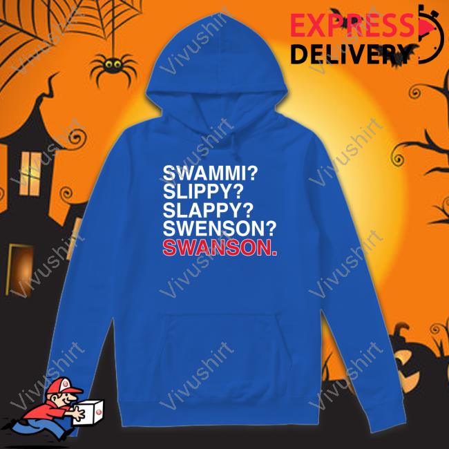 Swammi Slippy Slappy Swenson Swanson Crewneck Sweatshirt