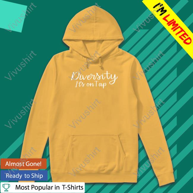 Diversity It's On Top Hooded Sweatshirt