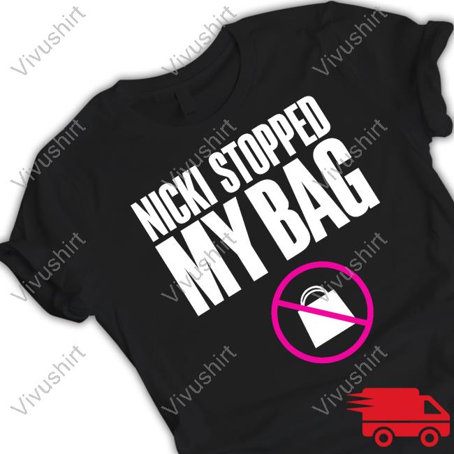 Nickiminaj Nicki Stopped My Bag Tank Top