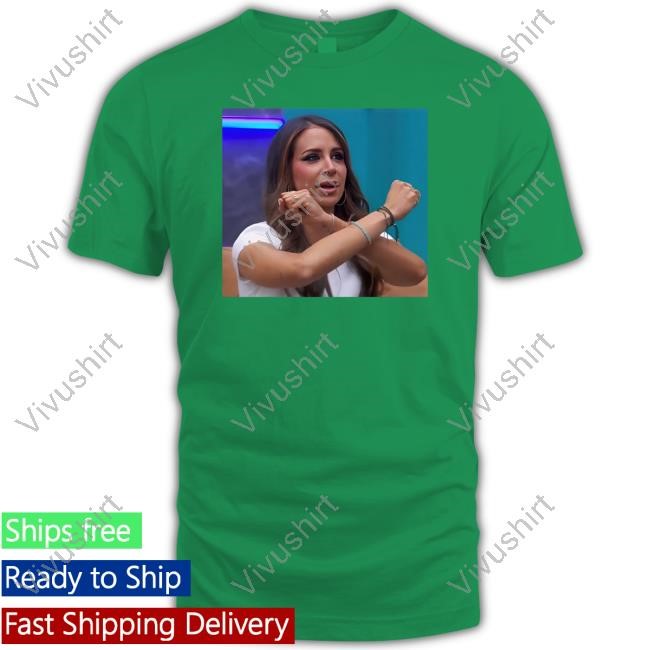 Aría Fernanda Wearing Never Forget Team Porta Meme T Shirts