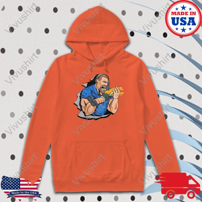 Detroit Lions Dan Campbell Biting Kneecaps Shirt