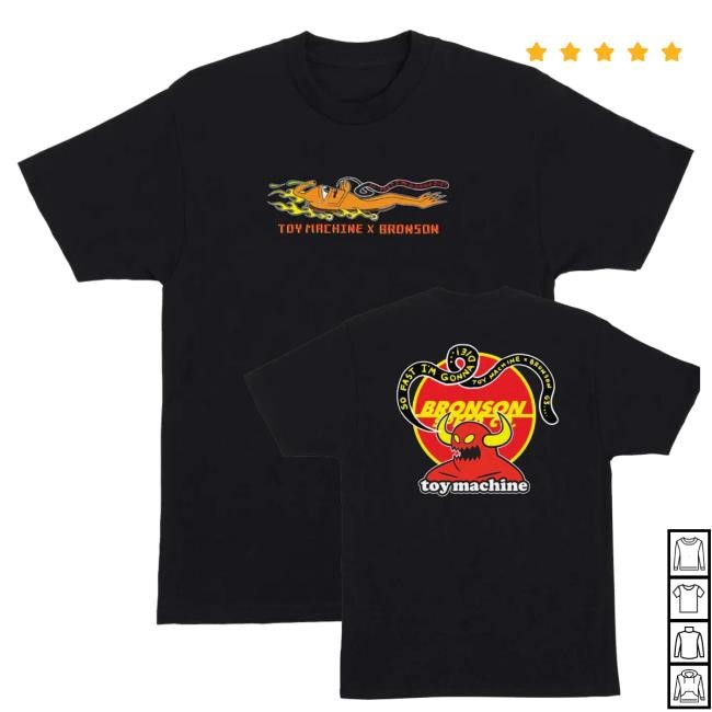 Bronson Speed Co. Toy Machine New Shirt