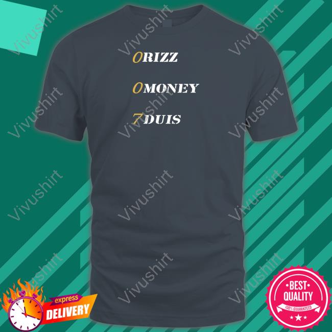 007 Rizz Money Duis Shirts