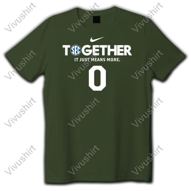 Radi Nabulsi Together It Just Means More T Shirt Sec Football