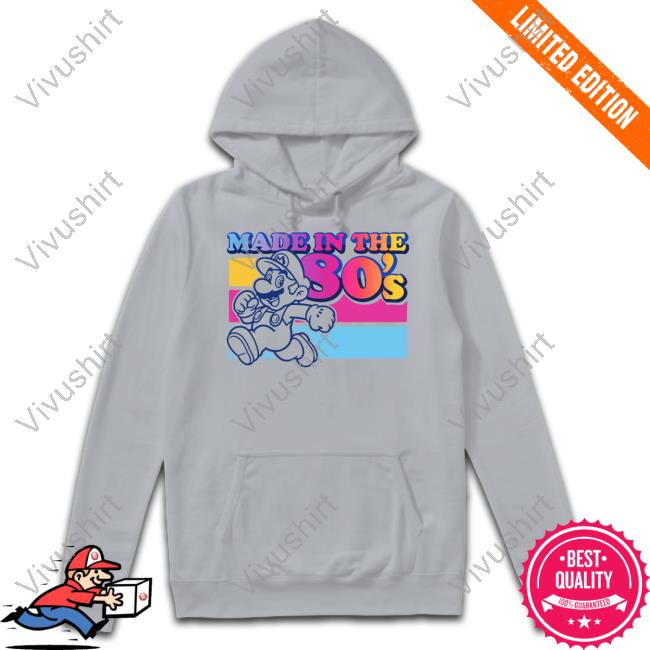Super Mario Made In The 80’S Hoodie