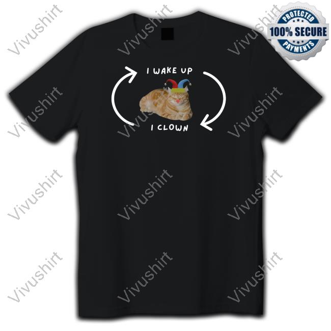 Weirdlilguys I Wake Up I Clown Tee