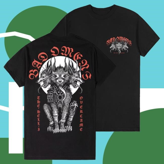 Official Bad Omens Official Merch Hell I Overcame Hooded Sweatshirt