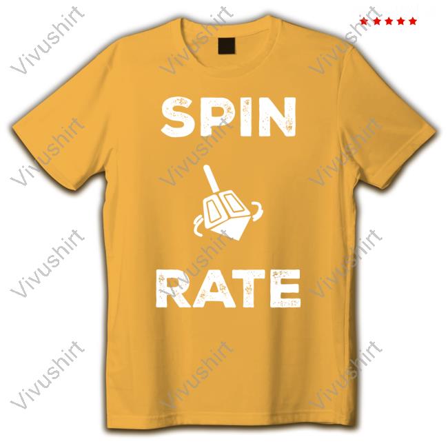 Spin Rate Israel Baseball Tee Shirt