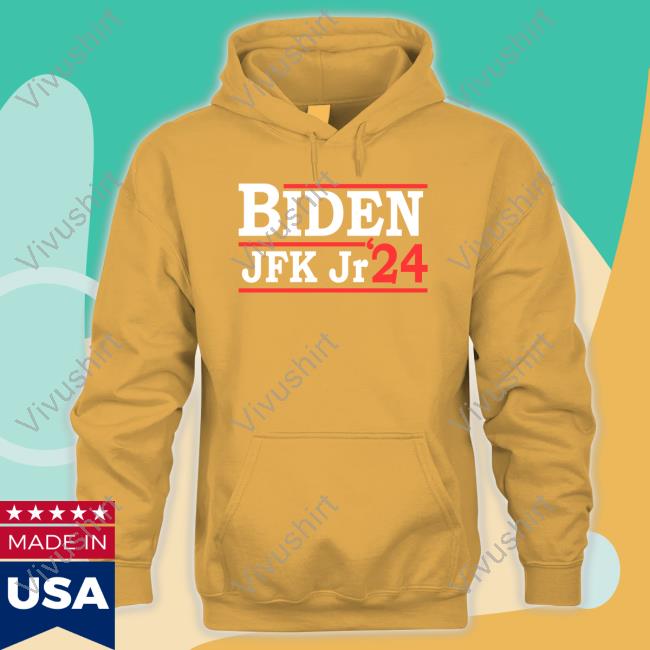 Biden Jfk Jr '24 Hooded Sweatshirt The Good Liars Biden Jfk Jr '24 Shirt