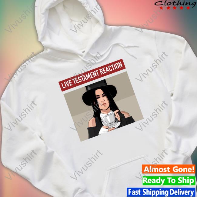 Wysteria Testacult Live Testament Reaction Sweatshirt Xenosweater