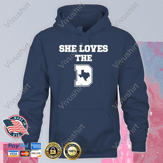 She Loves The Dallas Cowboys Texas Tee Elledeeemmm