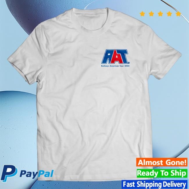 Ratboys Band Merch Store 'Travel America' 2024 Tour Funny Shirt