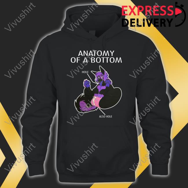 14Werewolves Store Anatomy Of A Bottom Long Sleeve T Shirt Tygrecub