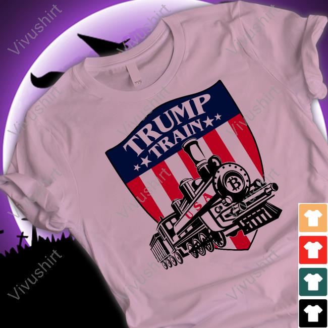 Trump Train Bitcoin Usa Shirts Donald Trump Jr.