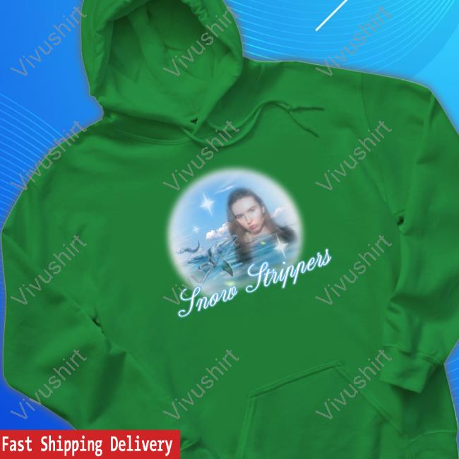 Snow Strippers Merch Dolphin Hoodie Snow Strippers Dolphin Sweatshirt