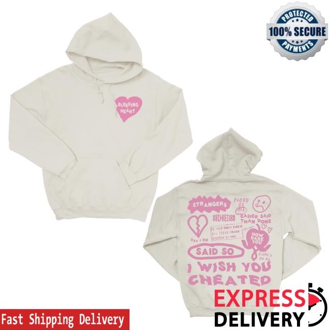 The Orchard Merch Alexander Stewart Song Titles (Pink Print) Tee Shirt