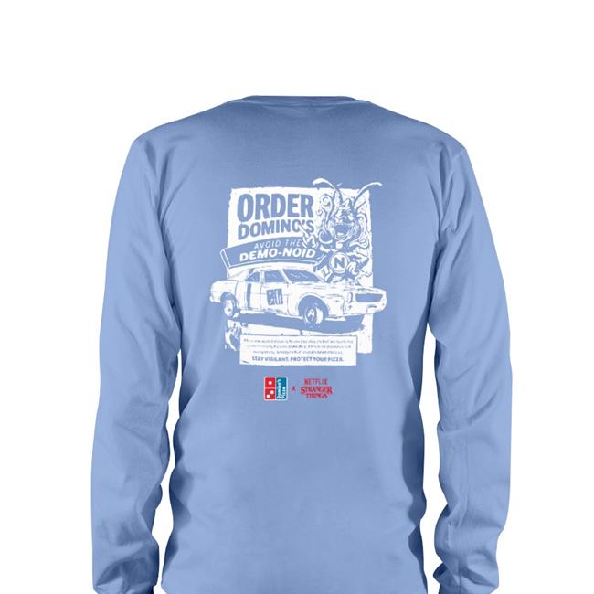 Avoid The Demo Noid Shirt Strangerthings X Domino's Pizza