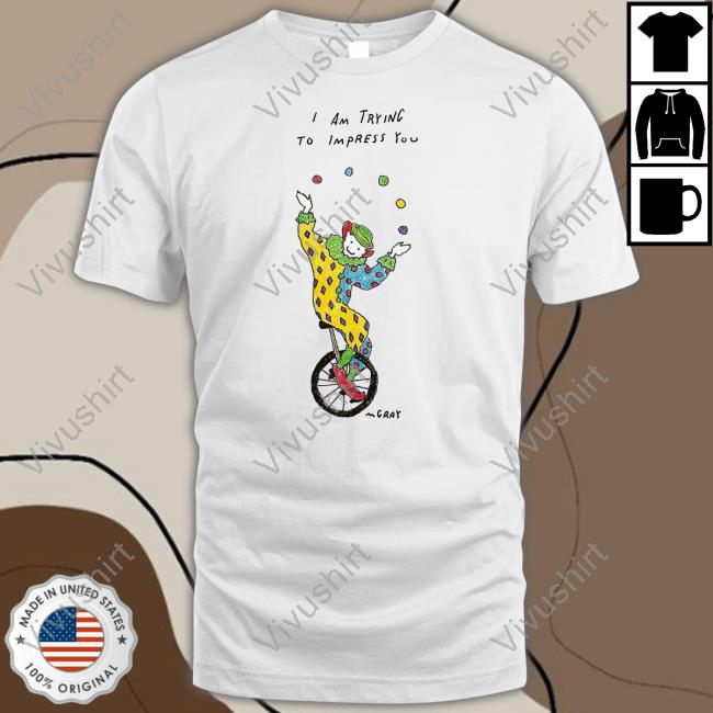 Really Good Artist's I Am Trying To Impress You Mgray Hoodie Matt Gray