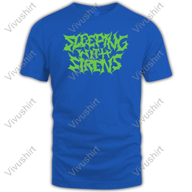 Sirens Merch Metal Logo Black Official Shirt Sirens Store Metal Logo Black Hoodie