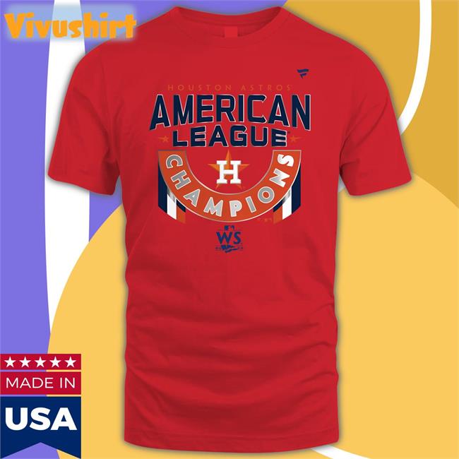Astros 2022 American League Champions T Shirts Astros 2022 American League Champions T Shirts