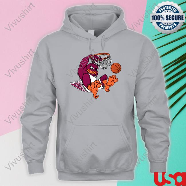 Clark Ruhland Dunk Hokiebird Tee Shirt