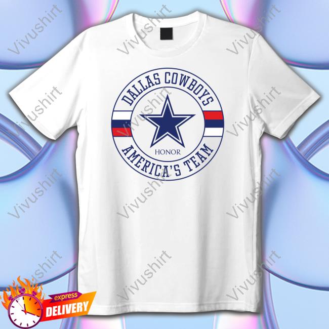 Dallas Cowboys America's Team National Medal Of Honor Tee Shirt