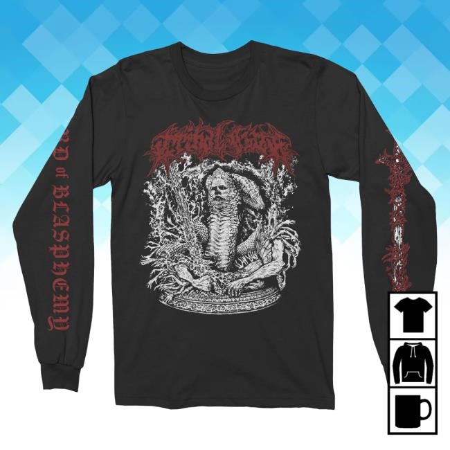 Night Shift Merch Tribal Gaze - Lord Of Blasphemy Long Sleeve Tee Shirt