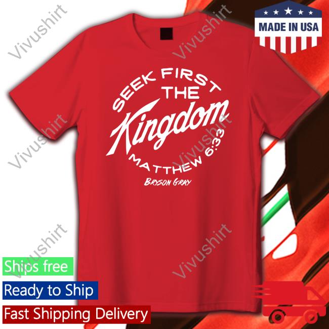 Seek First The Kingdom Matthew 6:33 Hooded Sweatshirt
