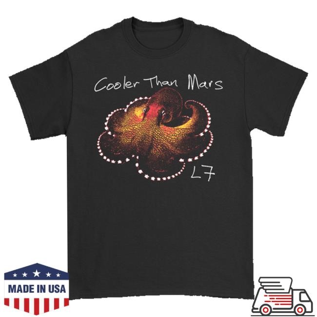 Official Kings Road Merch Shop Cooler Than Mars Octopus Tee (Black) Shirt