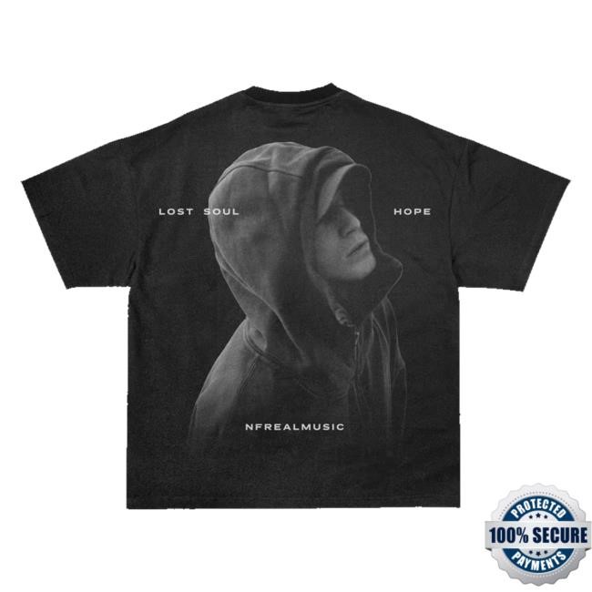 Nf Real Music Merch Vintage Black Lost Soul Image Sweaters