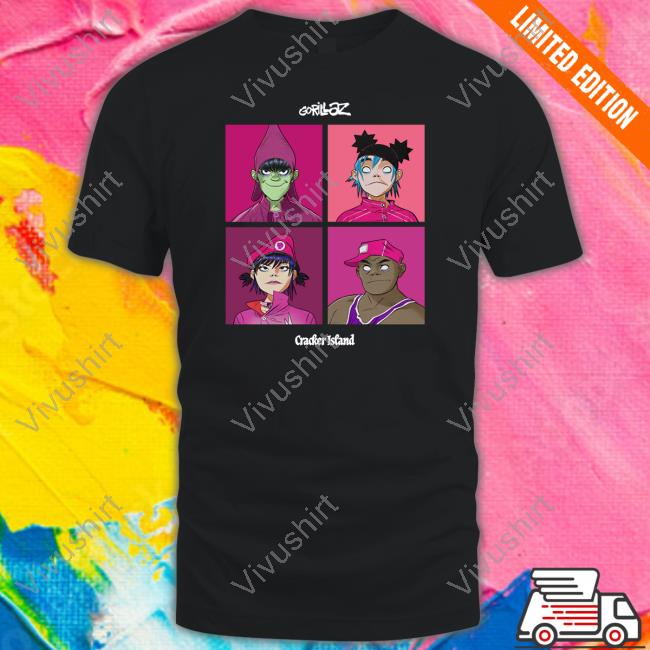 Gorillaz Cracker Island Hoodie