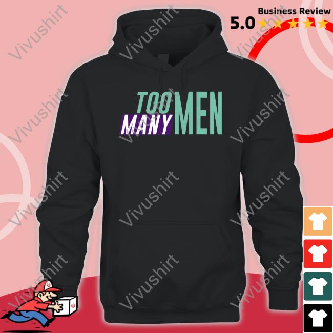 Shayna Wearing Too Many Men Hoodie