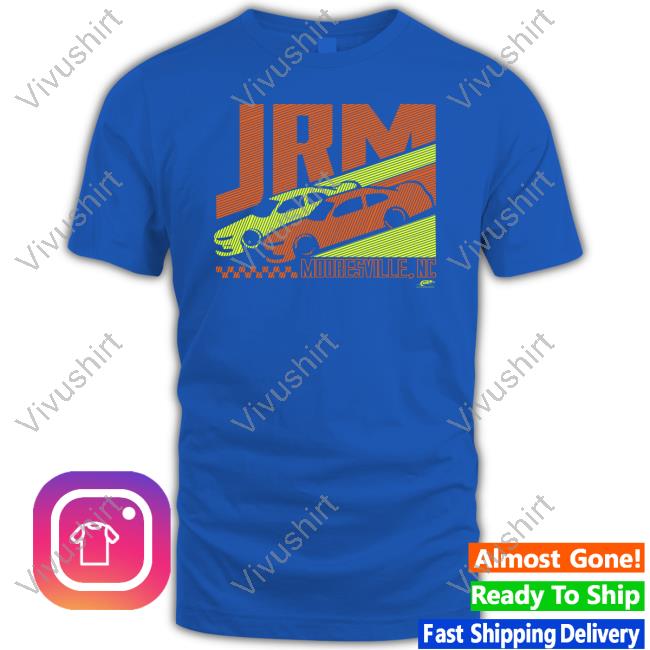 Jr Motorsports Neon Blue Tee Shirt