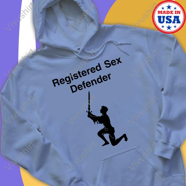Drip Drip Registered Sex Defender Hoodie