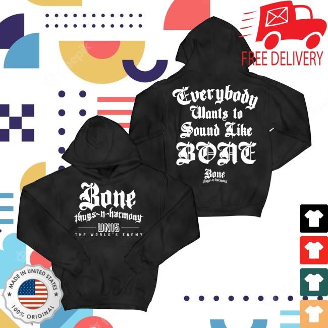 Bone Thugs N Harmony Merch Sound Like Black Crewneck Sweatshirt