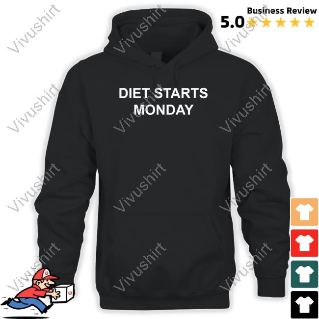 Curtis Woodhouse Diet Starts Monday T Shirt