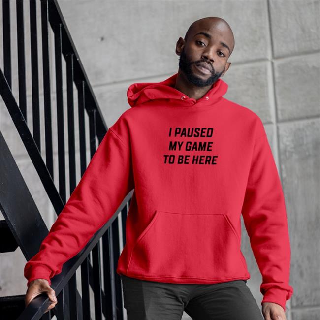 I Paused My Game To Be Here Shirt Corn Luhblix