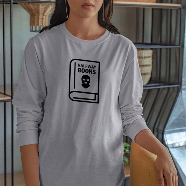 SheaSerrano Grey Halfway Books Hoodie