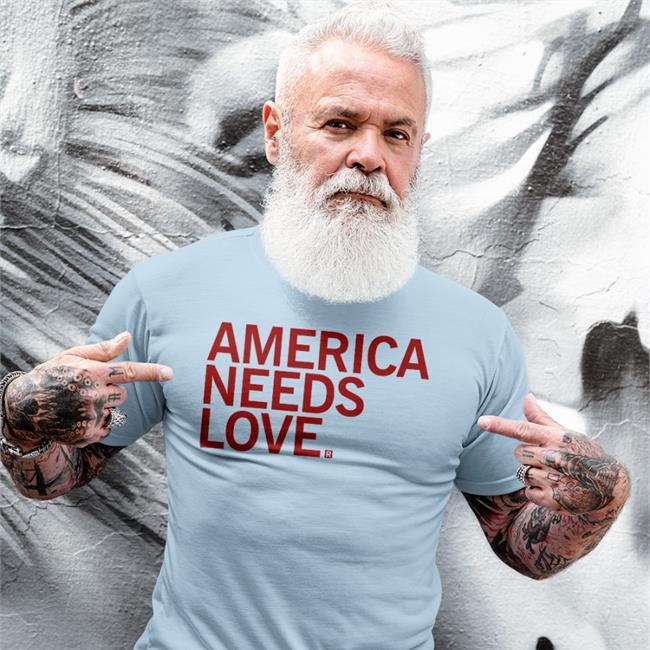 Raygunsite America Needs Love Shirt