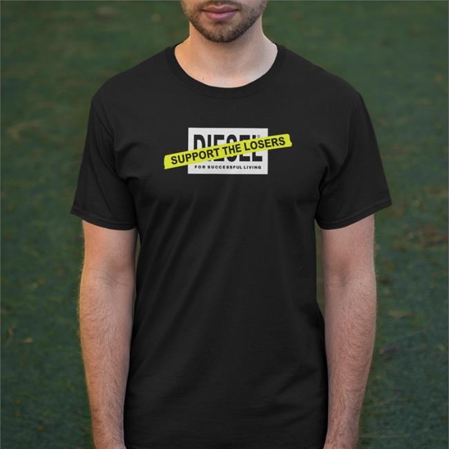 Giménez Diesel Support The Losers Tee Shirt Fr12.Nl