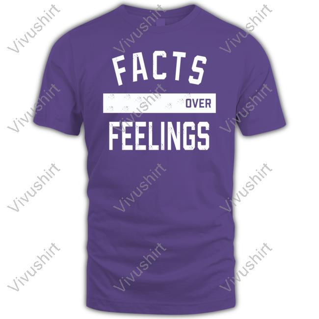 Marcellus Wiley Wearing Facts Over Feelings Official Shirt