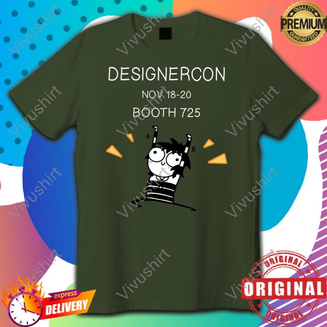 Designercon Tee Shirt Designercon Long Sleeve Tee
