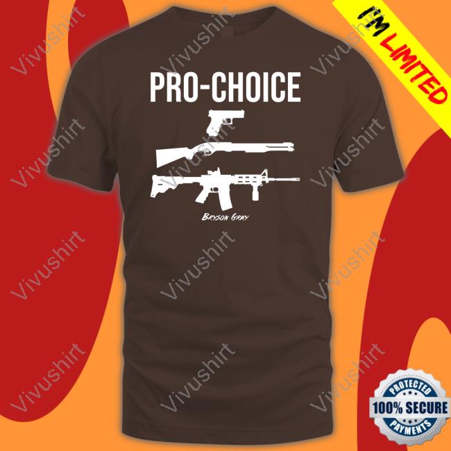 Ccg Bryson Pro Choice Guns Bryson Gray Shirts