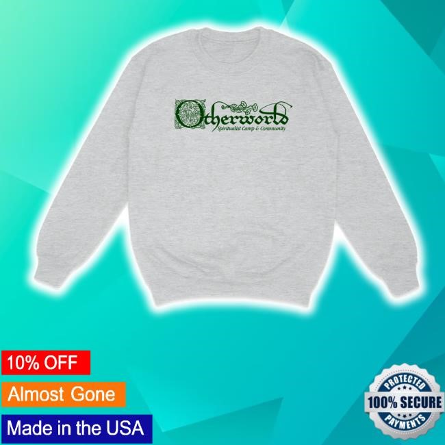 Otherworldpod Merch Heather Grey Camp T-Shirt