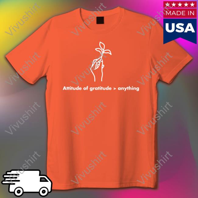 Aaron Rodgers Attitude Of Gratitude Anything T Shirts