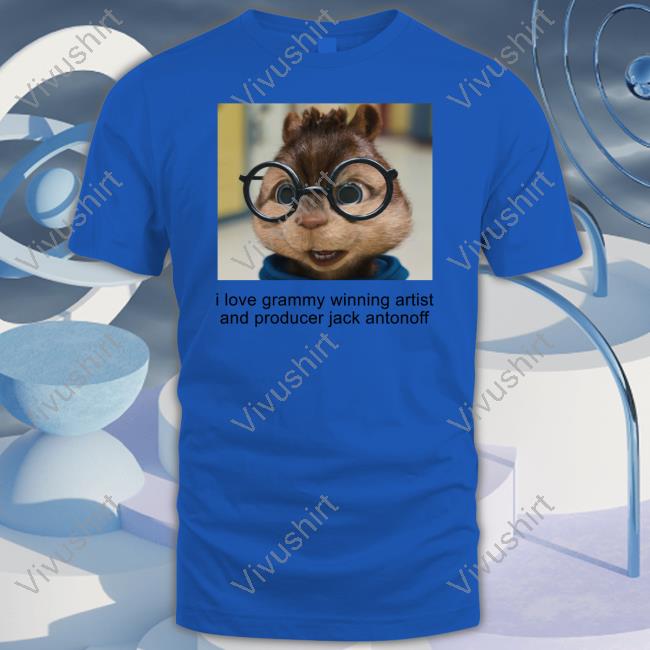 I Love Grammy Winning Artist And Producer Jack Antonoff Shirt Simon The Chipmunks