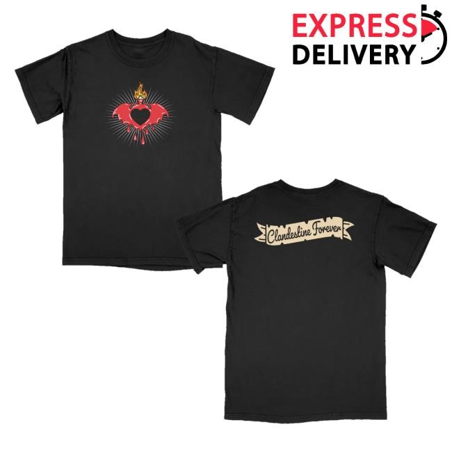 Clandestine Industries Merch Store Shop Clandestine Forever Sacred Heart Shirt