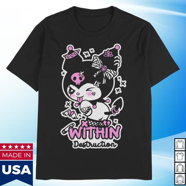 Official Merch Now Within Destruction Devil Kitty Black Attractive Shirt MerchNow
